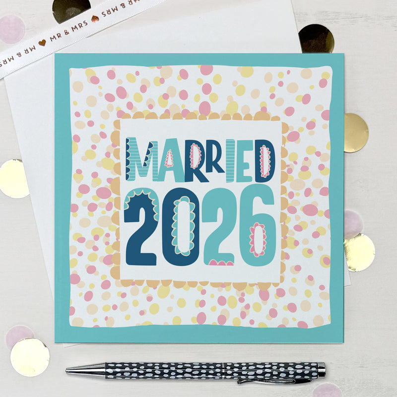 Married 2026 Greeting Card (TF172)