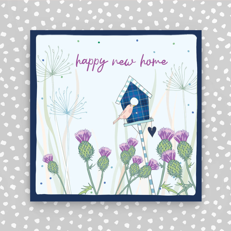 Scottish - Happy New Home Greeting Card (W59)