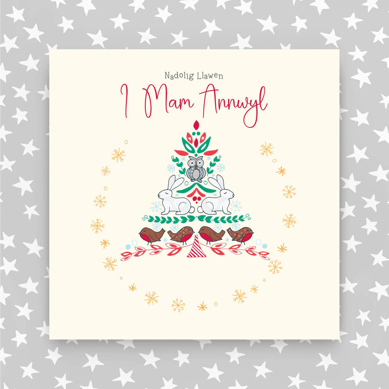 Nadolig Llawen -  i  Mam Annwyl (Happy Christmas Lovely Mum) (WXGR02)