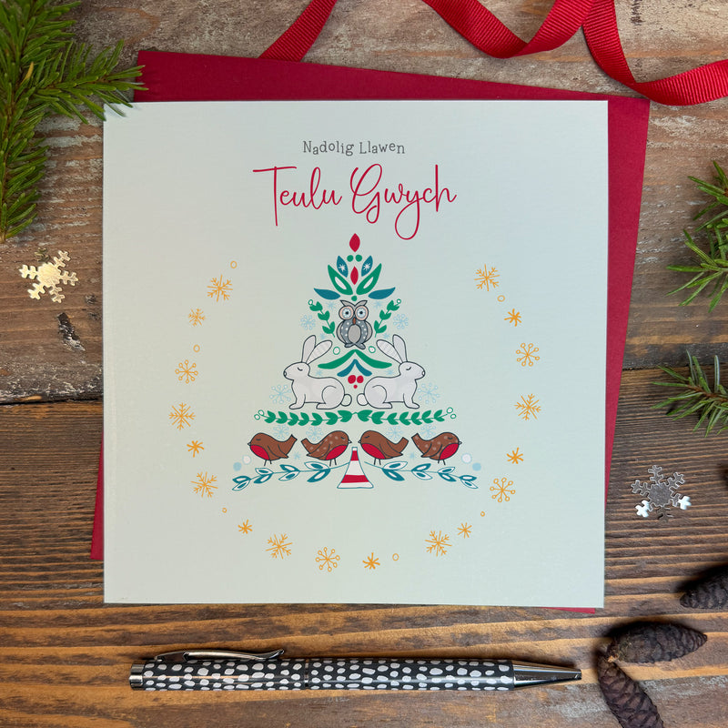 Nadolig Llawen - Teulu Gwych (Happy Christmas Wonderful Family) (WXGR13)