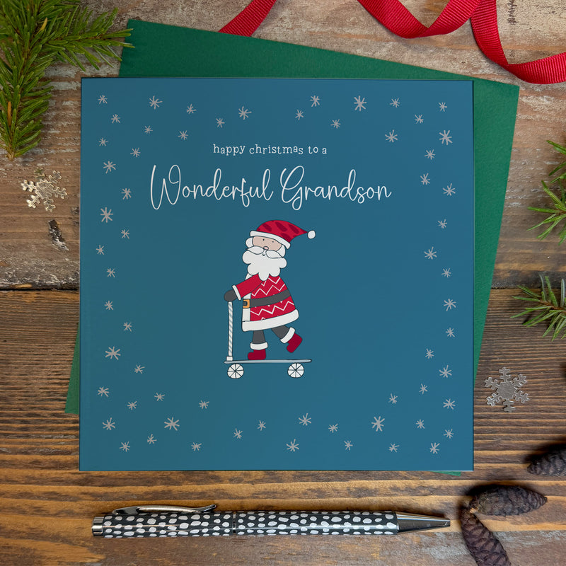 Happy Christmas to a Wonderful Grandson (XGR11)