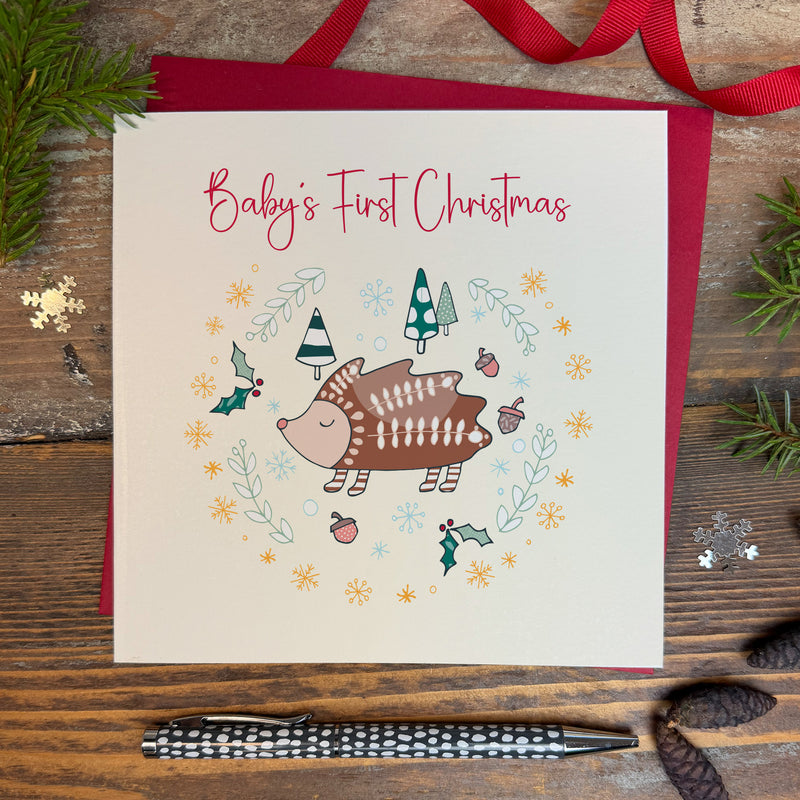 Baby's First Christmas Card (XGR110)