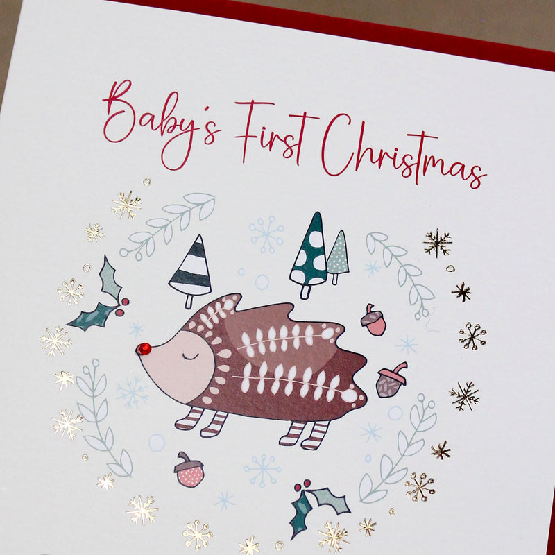 Baby's First Christmas Card (XGR110)