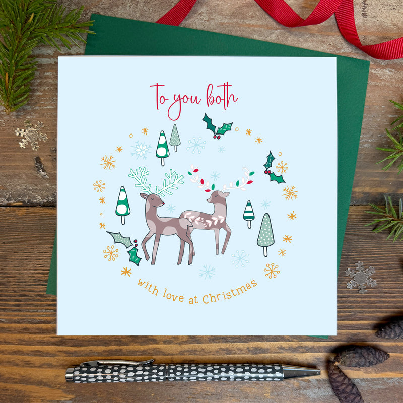 To You Both, Couple Christmas Card (XGR112)