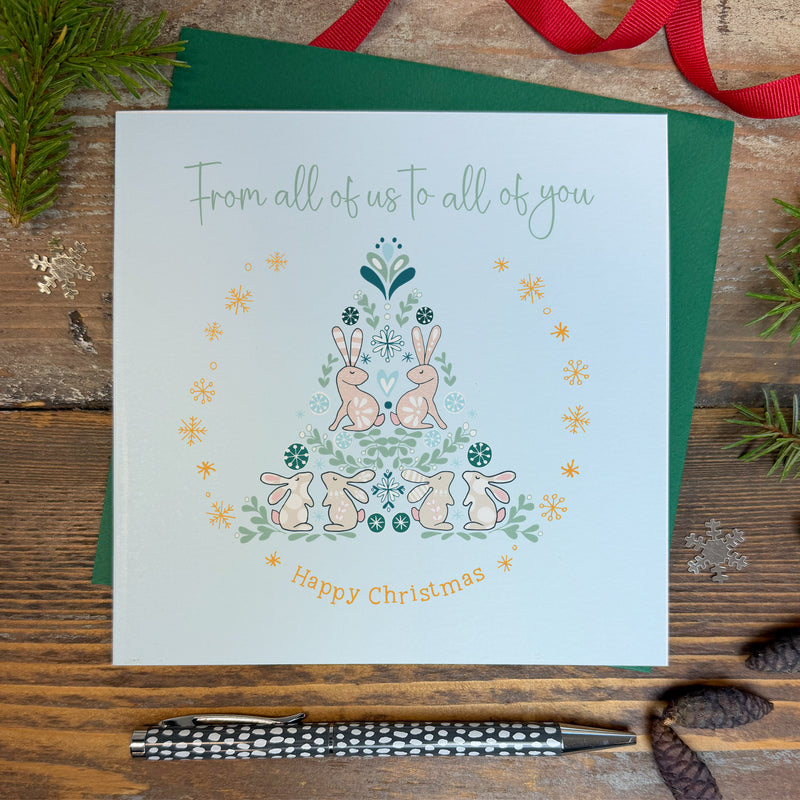 From All Of Us To All Of You Christmas Card (XGR116)