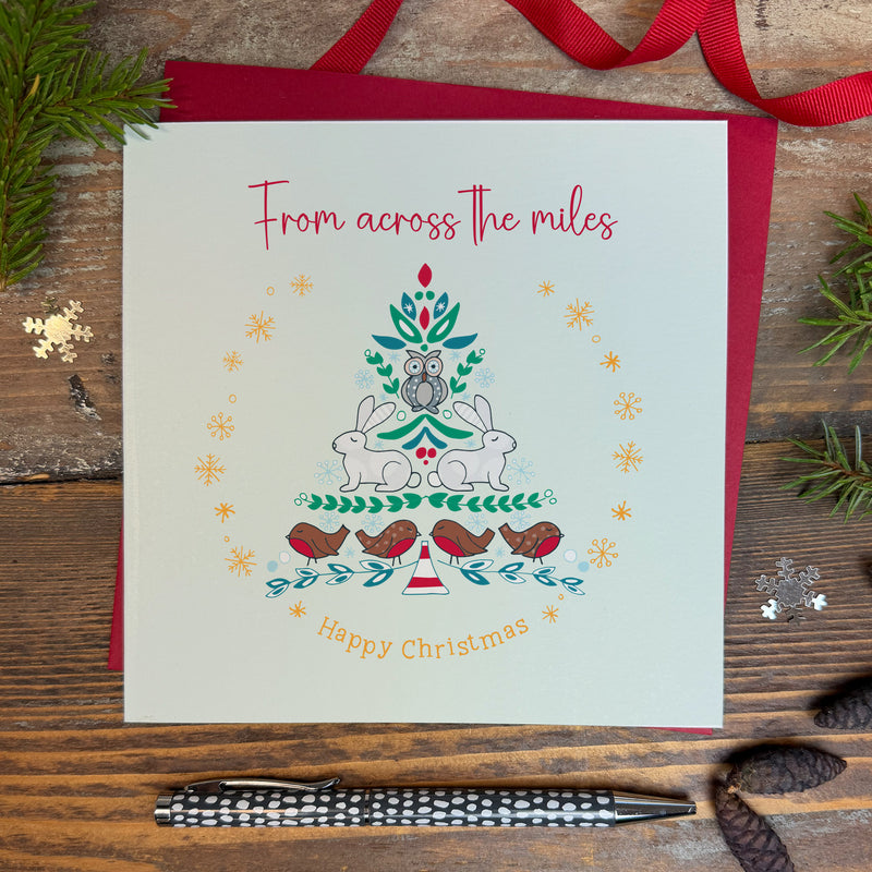 From Across The Miles Christmas Card (XGR117)