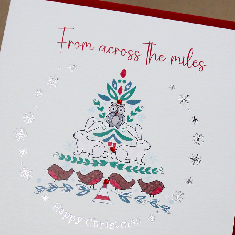 From Across The Miles Christmas Card (XGR117)