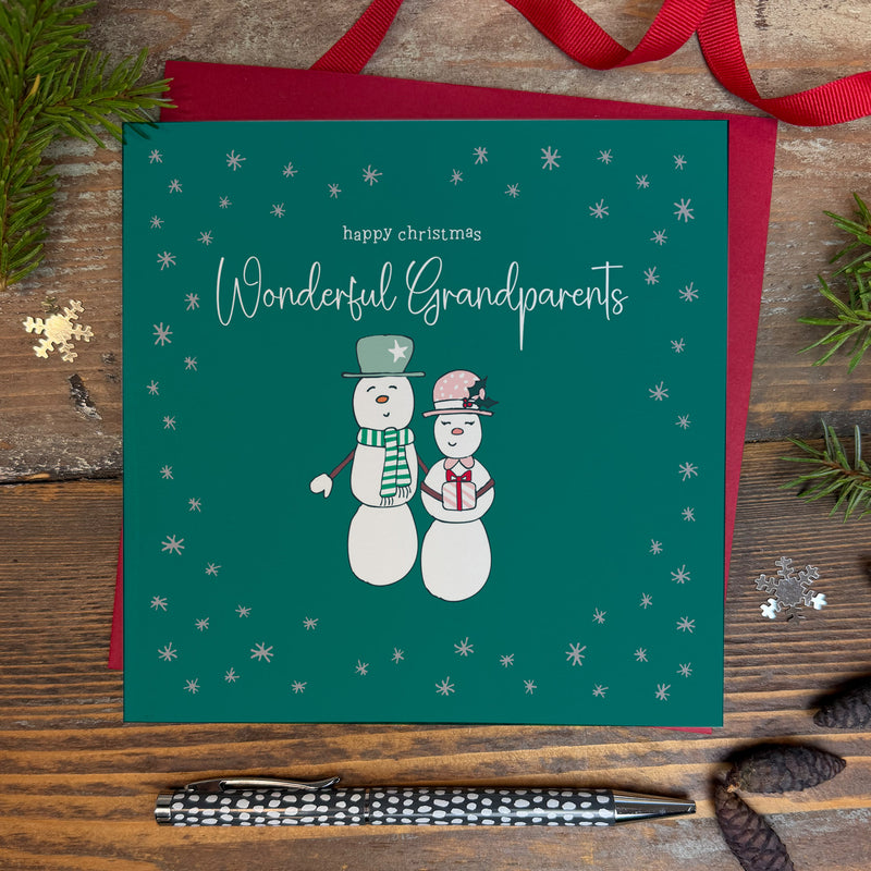 Happy Christmas Wonderful Grandparents (XGR17)