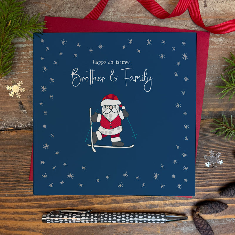 Happy Christmas Brother & Family (XGR29)