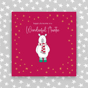 Happy Christmas to a Wonderful Auntie (XGR38)
