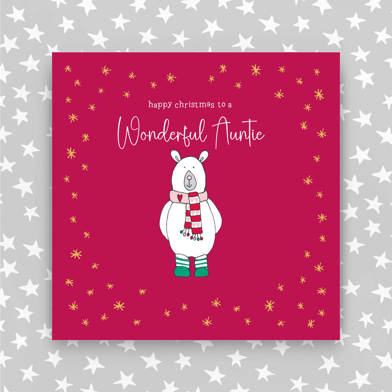 Happy Christmas to a Wonderful Auntie (XGR38)