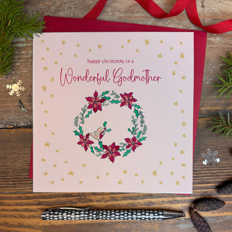 Happy Christmas to a Wonderful Godmother  (XGR44)