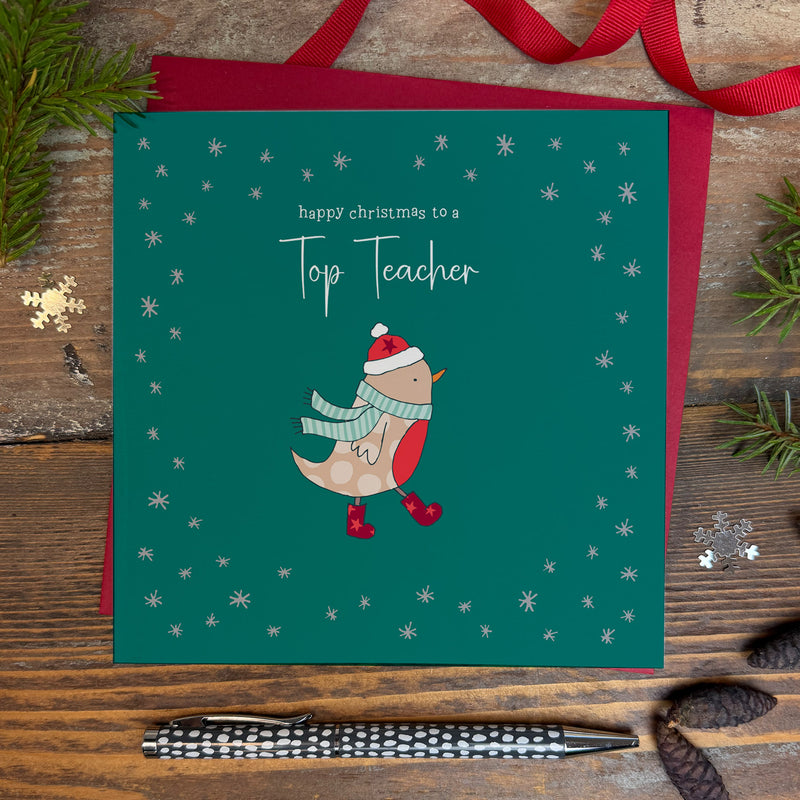 Happy Christmas to a Top Teacher (XGR52)