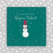 Scottish - Have a wonderful wee Christmas Gorgeous Husband (XGR59)