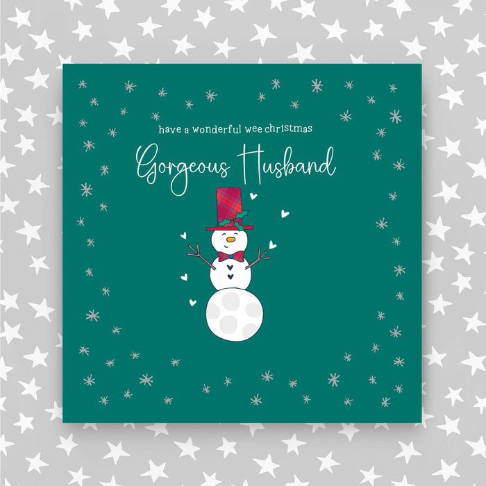 Scottish - Have a wonderful wee Christmas Gorgeous Husband (XGR59)