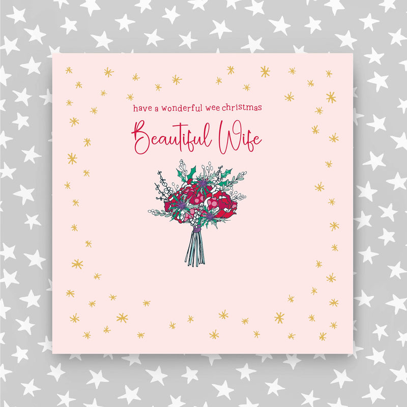 Scottish - Have a wonderful wee Christmas Beautiful Wife (XGR60)