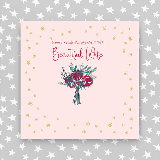 Scottish - Have a wonderful wee Christmas Beautiful Wife (XGR60)