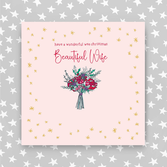 Scottish - Have a wonderful wee Christmas Beautiful Wife (XGR60)