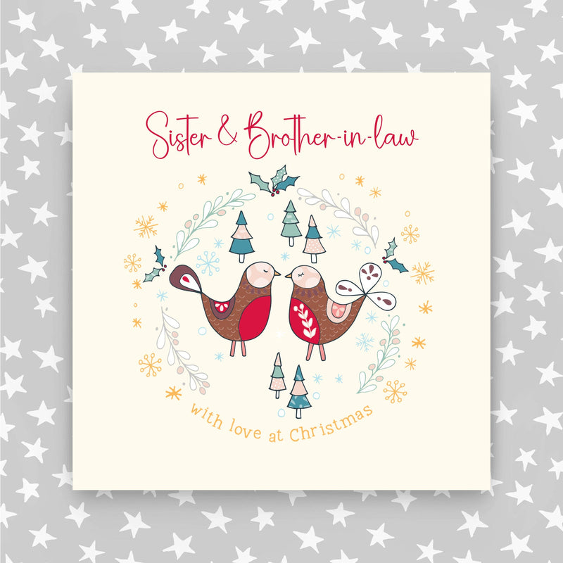 Sister And Brother In Law Christmas Card (XGR82)
