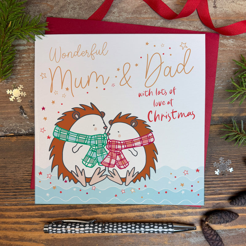 Wonderful Mum & Dad Christmas Card (XMA01)