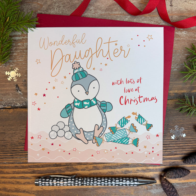 Wonderful Daughter Christmas Card (XMA05)
