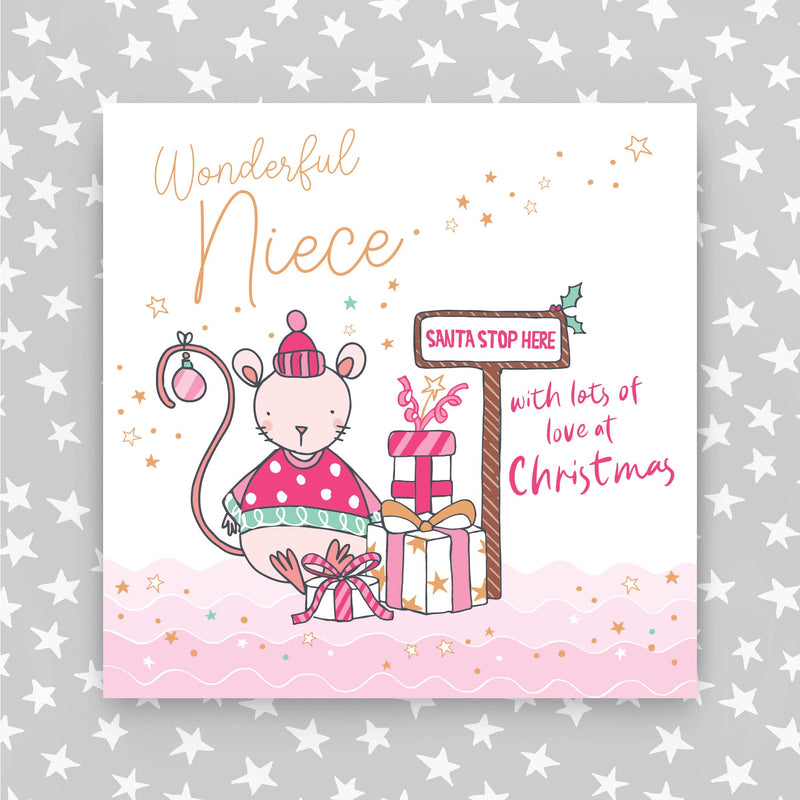 Wonderful Niece Christmas Card (XMA09)