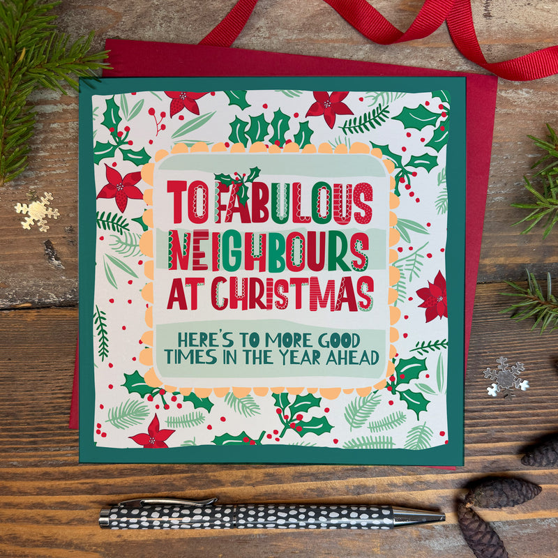 Fabulous Neighbours Christmas Card (XTF14)