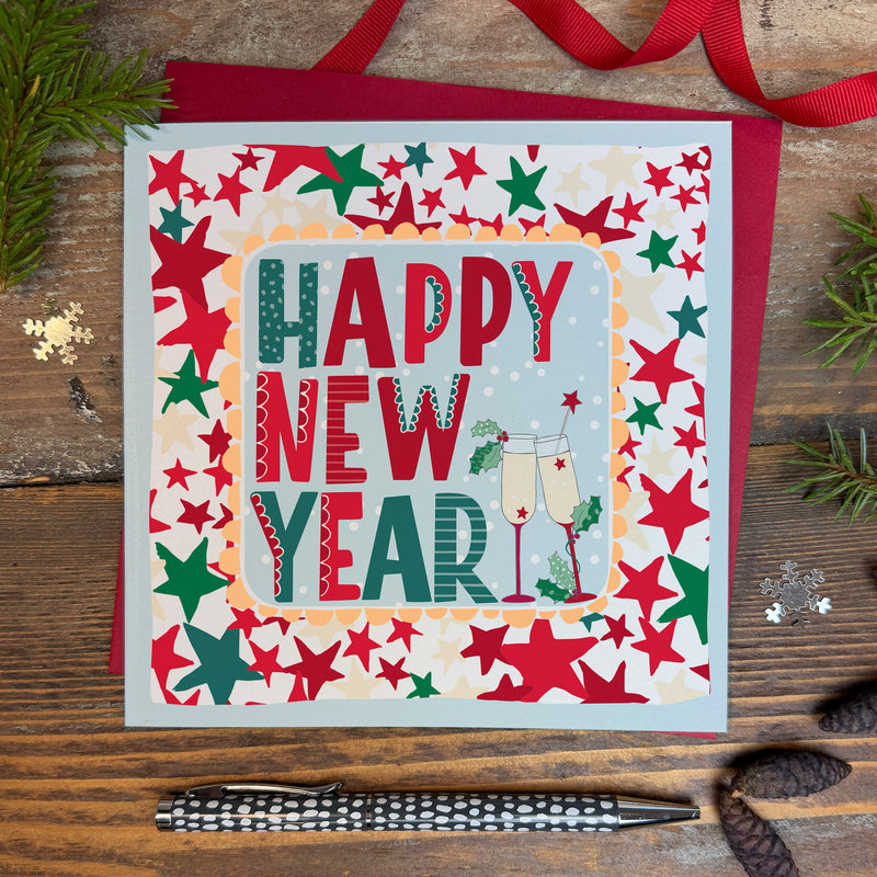 Happy New Year Greeting Card (XTF16)
