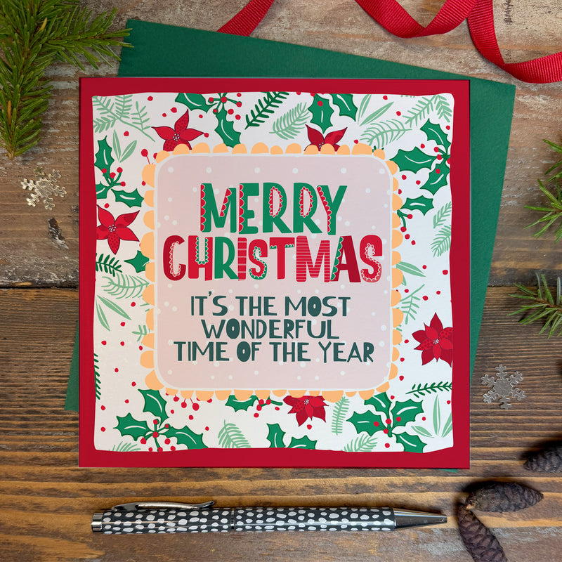 It's the most wonderful time of the year Christmas Card (XTF21)
