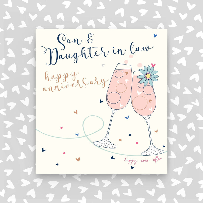 Son And Daughter-in-law Anniversary Card (A12)