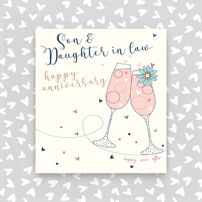 Son And Daughter-in-law Anniversary Card (A12)