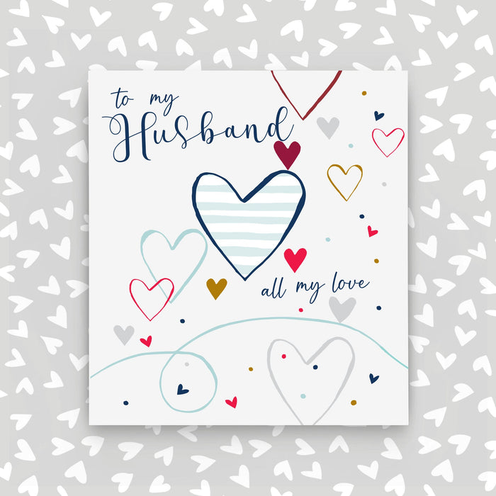 To my Husband Card - all my love (A31)