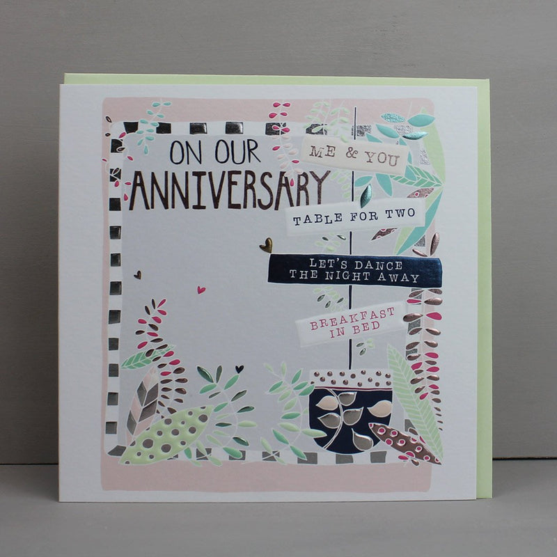 Our Wedding Anniversary Card (AB23)