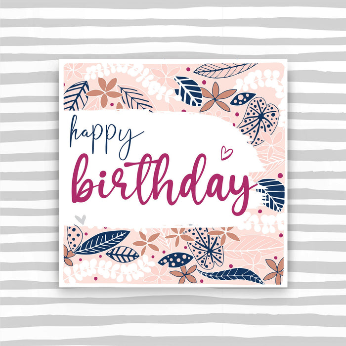 Happy Birthday Card (BS07)