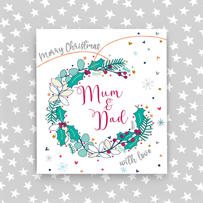 Christmas Card - Merry Christmas Mum & Dad (CA01)