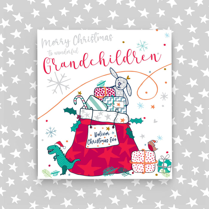 Christmas Card - Merry Christmas to wonderful Grandchildren (CA09)