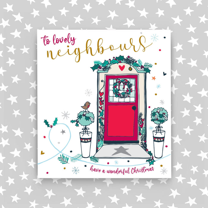 Christmas Card - To lovely neighbours (CA14)
