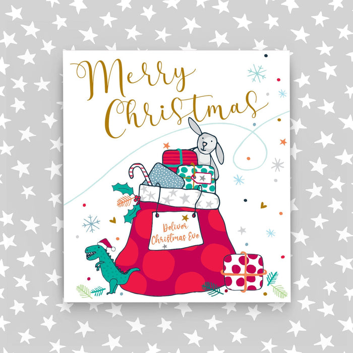 Christmas Card - Merry Christmas, Deliver Christmas Eve (CA17)