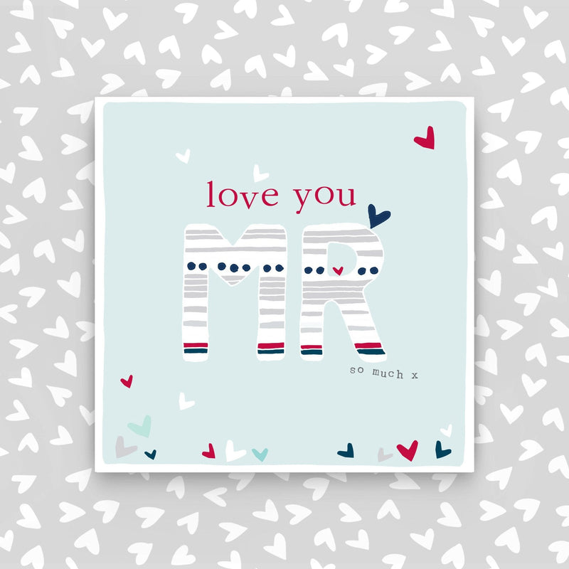Love you Mr card (CB121)