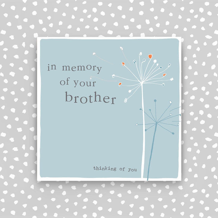 In memory of your brother  - Sympathy card(CB151)