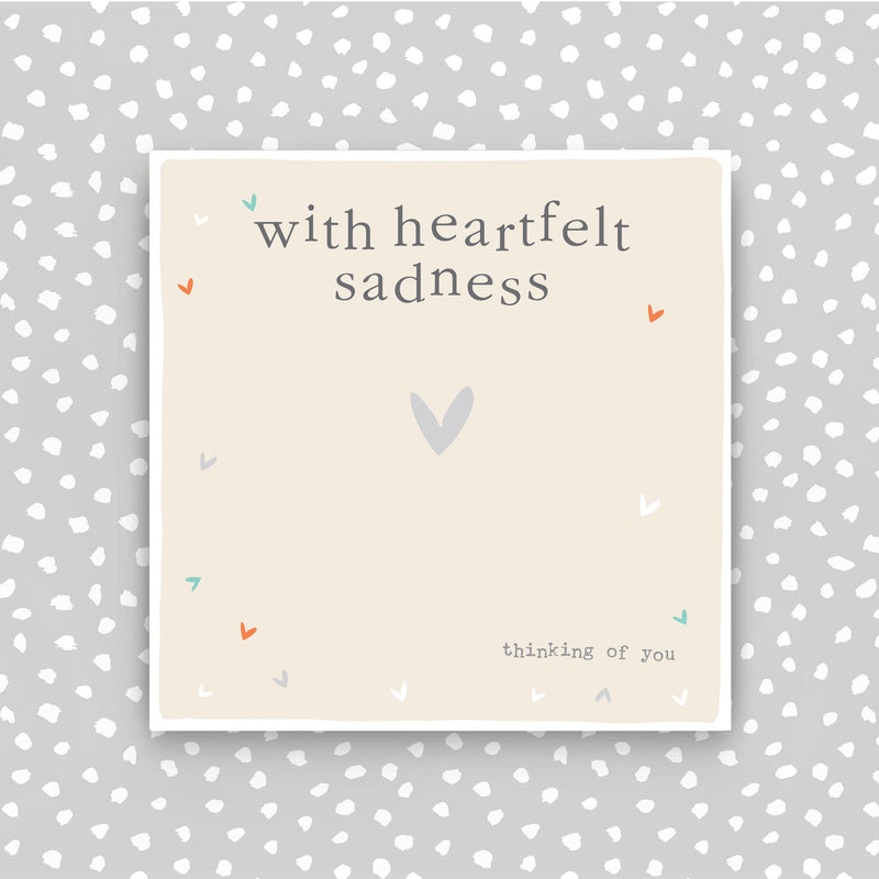 With Heartfelt Sadness Card (CB161)
