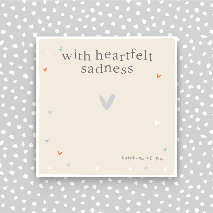 With Heartfelt Sadness Card (CB161)