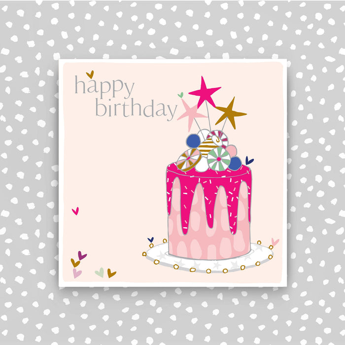 Happy Birthday Card- Cake (CB171)