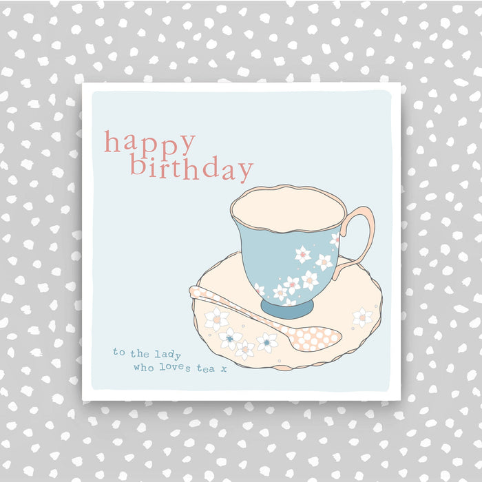 Happy Birthday card - Teacup (CB17)