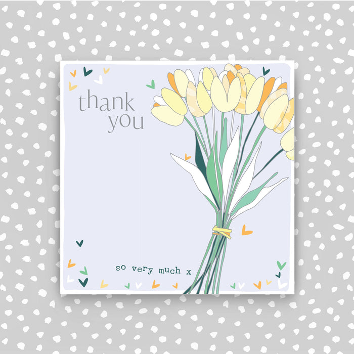 Thank you Card - Tulips (CB186)