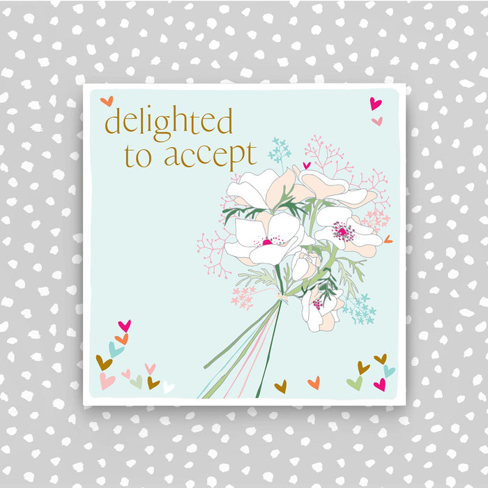 Delighted to Accept Card (CB195)