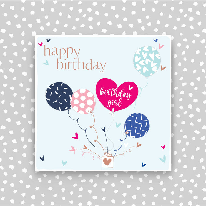 Happy Birthday Card - Balloons (CB214)