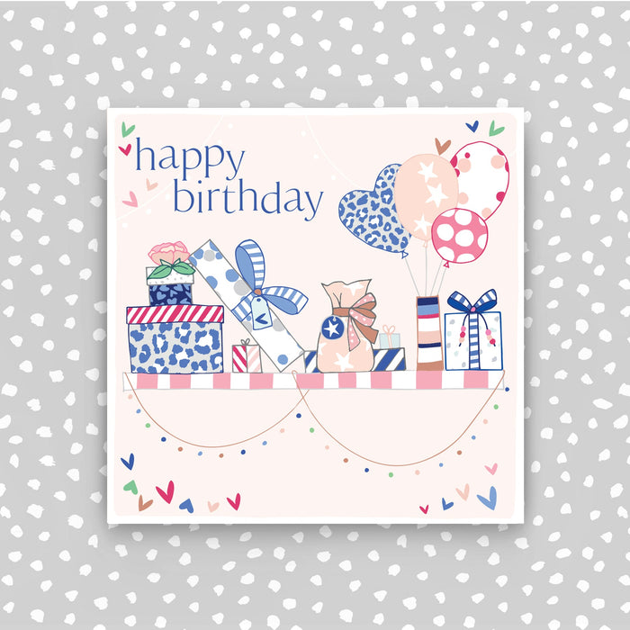 Happy Birthday Card - Gifts (CB217)