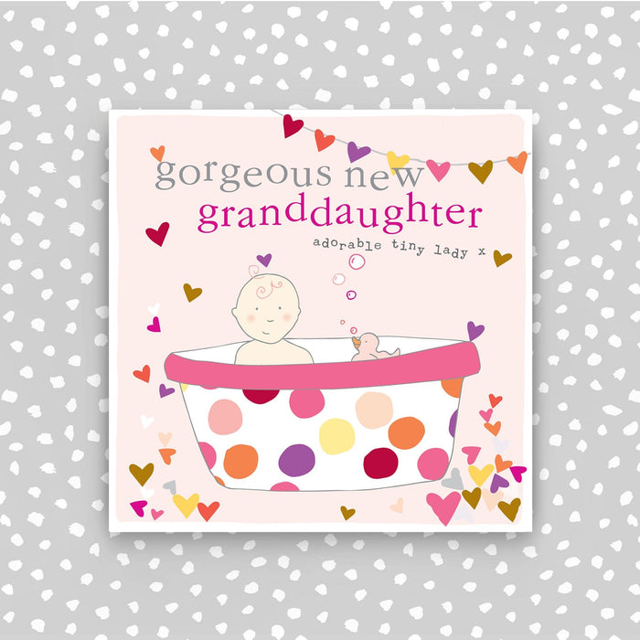New baby Granddaughter card (CB43)