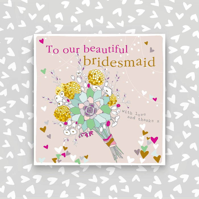 Thank You Bridesmaid card (CB57)